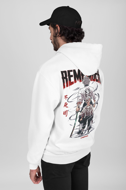 Sanemi X Remember - Organic Basic Hoodie