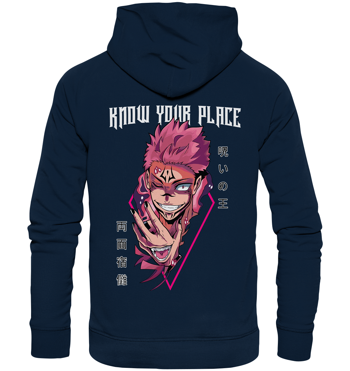 Sukuna X Know Your Place - Organic Basic Hoodie