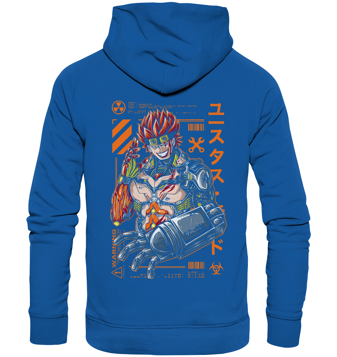 Eustass Kid - Organic Basic Hoodie
