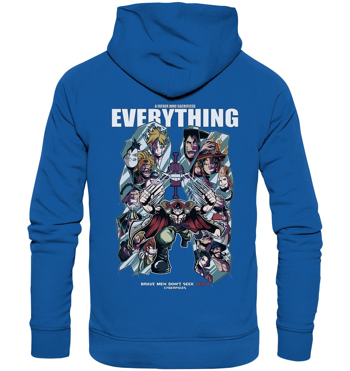 Whitebeard X Father of all - Organic Basic Hoodie