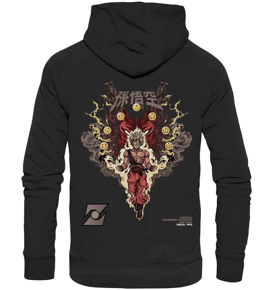 Goku X Super Saiyan - Organic Basic Hoodie