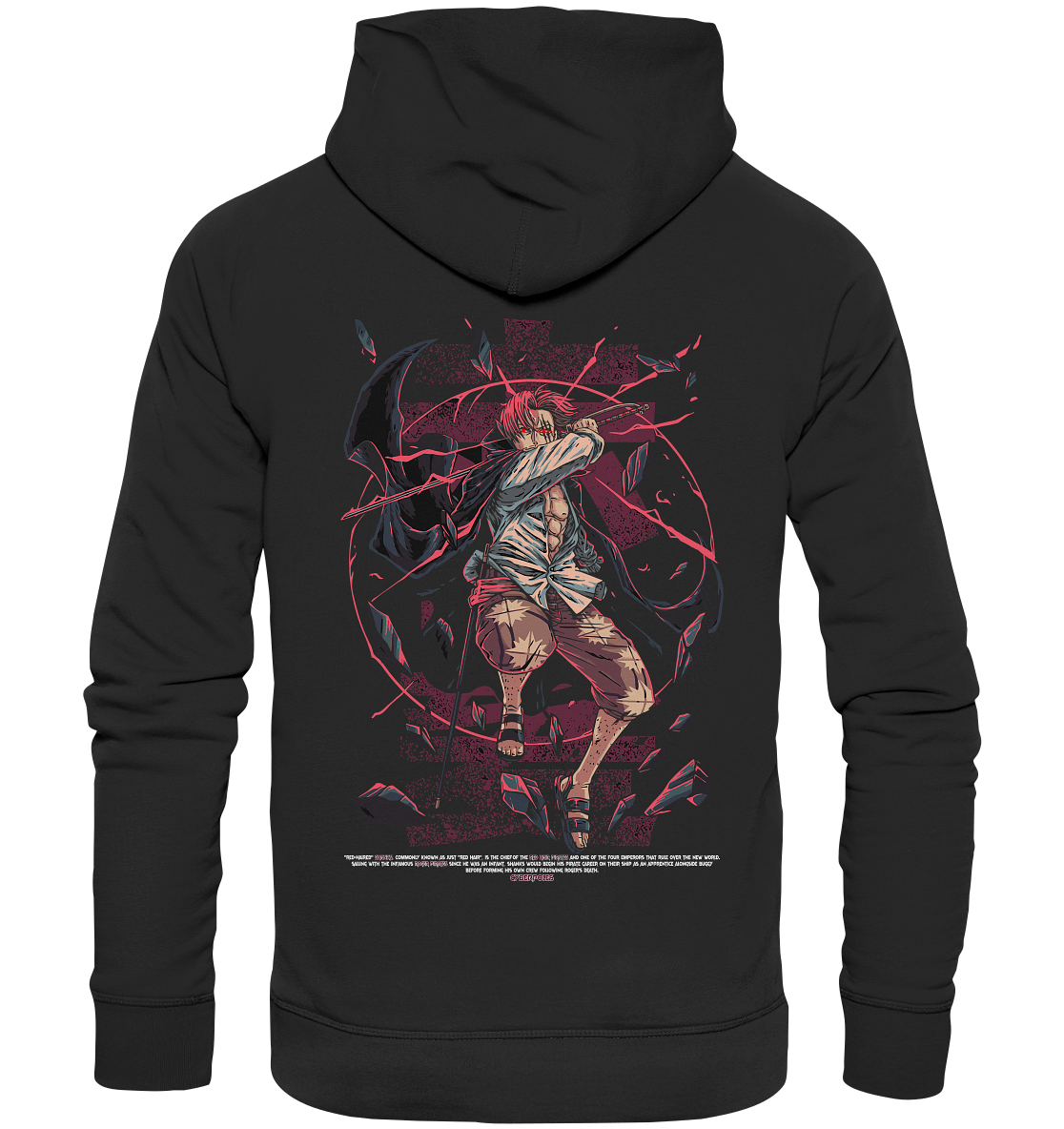 Shanks X Red Hair - Organic Basic Hoodie