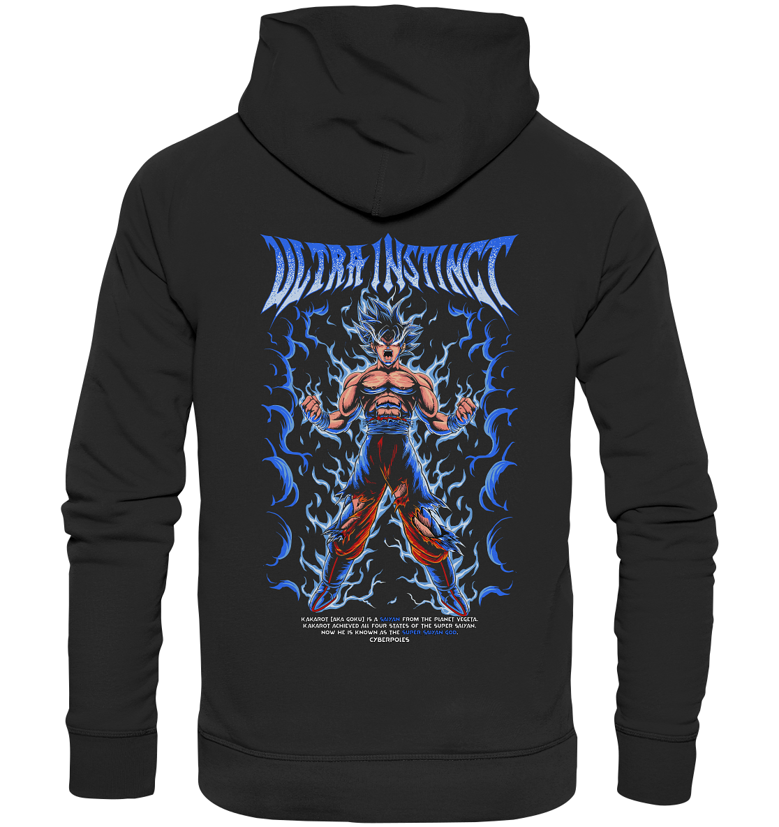 Kakarot X Ultra Instinct - Organic Basic Hoodie