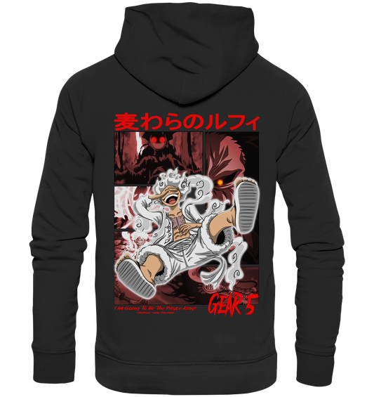 Luffy X Gear 5 - Organic Basic Hoodie