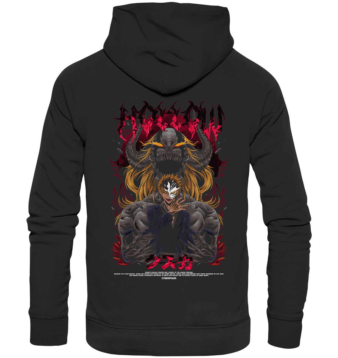 Ichigo X Hollow - Organic Basic Hoodie