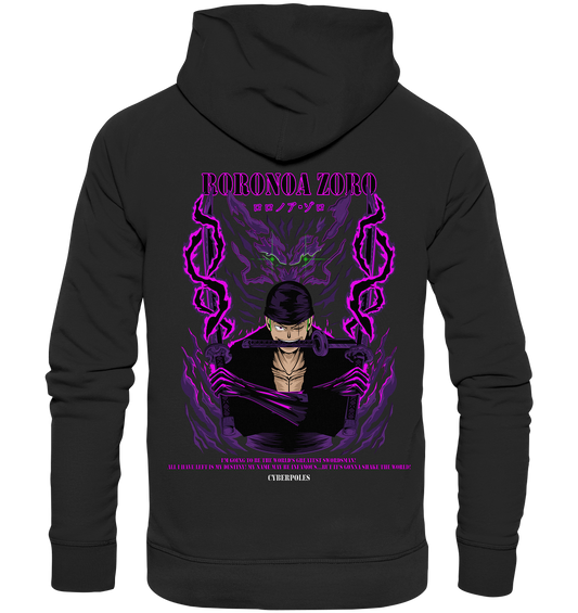 Zoro X Swordsman - Organic Basic Hoodie