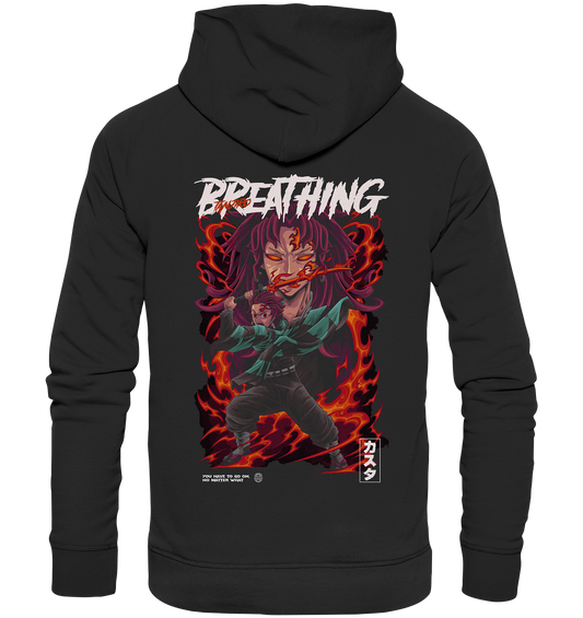 Tanjiro X Breathing - Organic Basic Hoodie