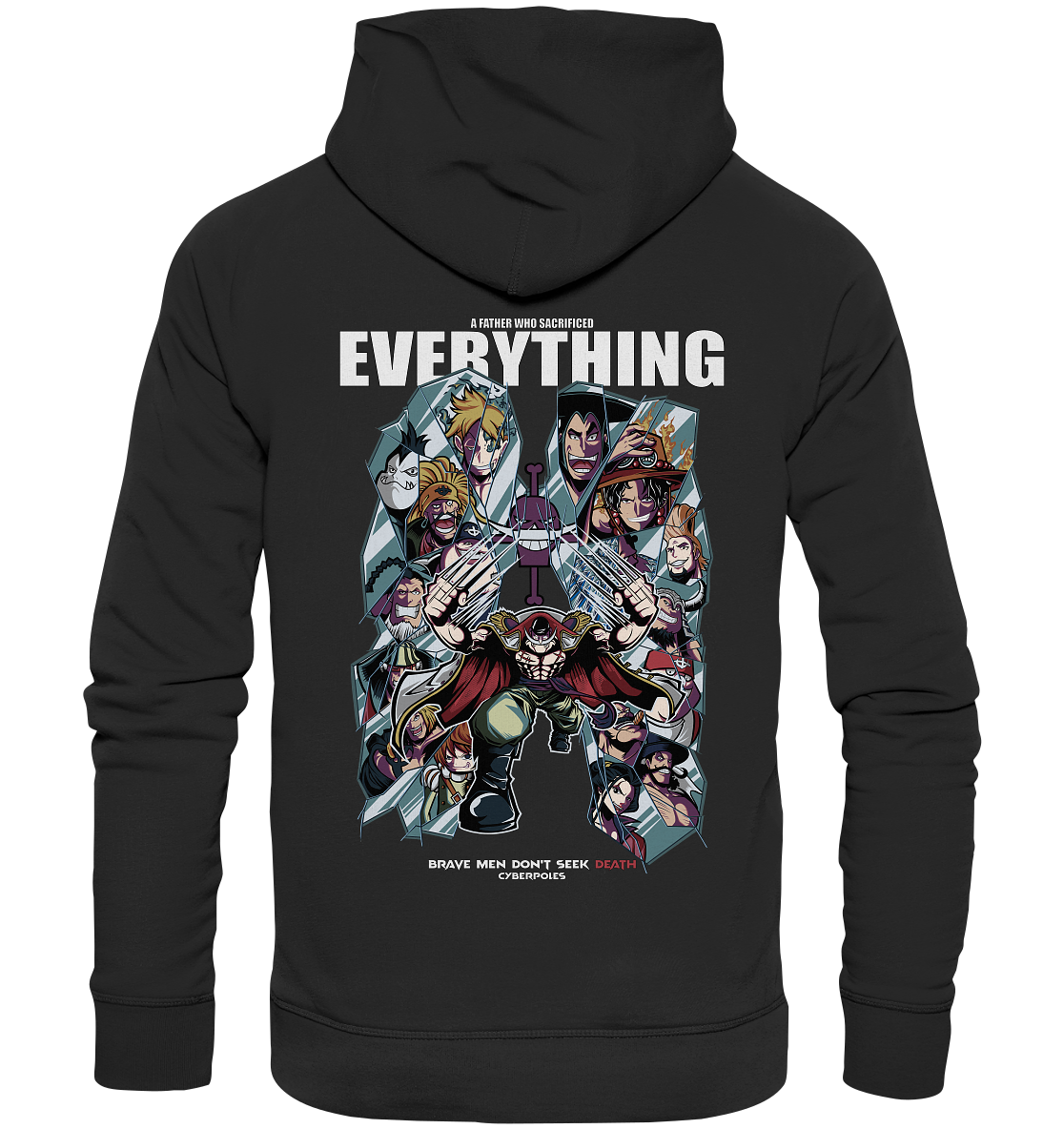 Whitebeard X Father of all - Organic Basic Hoodie