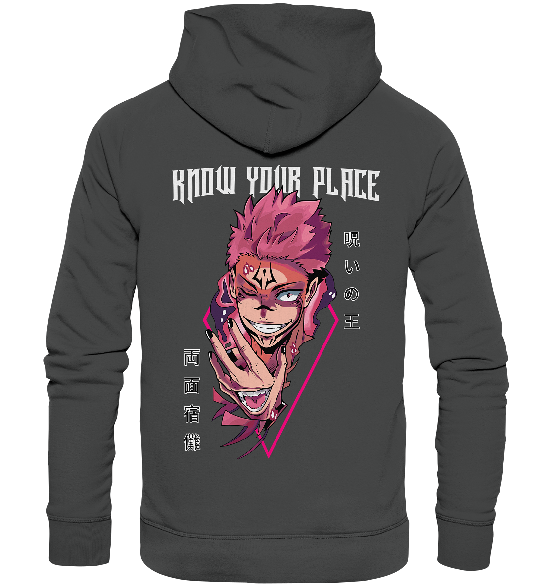 Sukuna X Know Your Place - Organic Basic Hoodie
