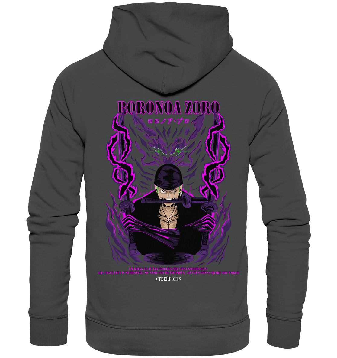 Zoro X Swordsman - Organic Basic Hoodie