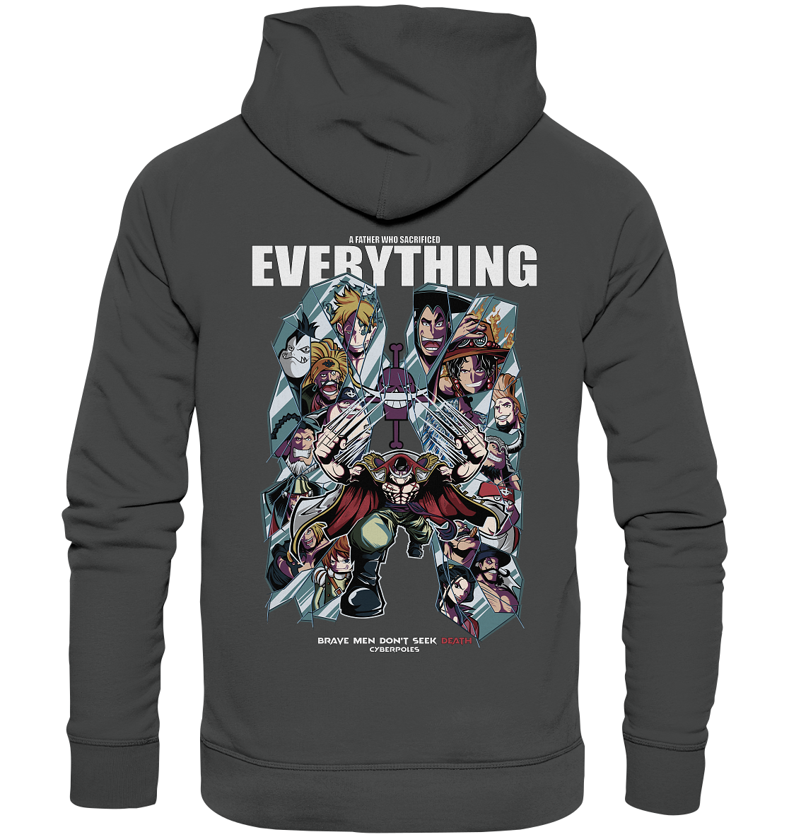 Whitebeard X Father of all - Organic Basic Hoodie