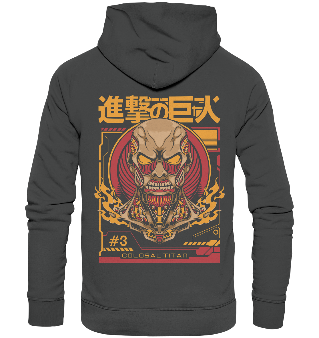 Colosal Titan  - Organic Basic Hoodie