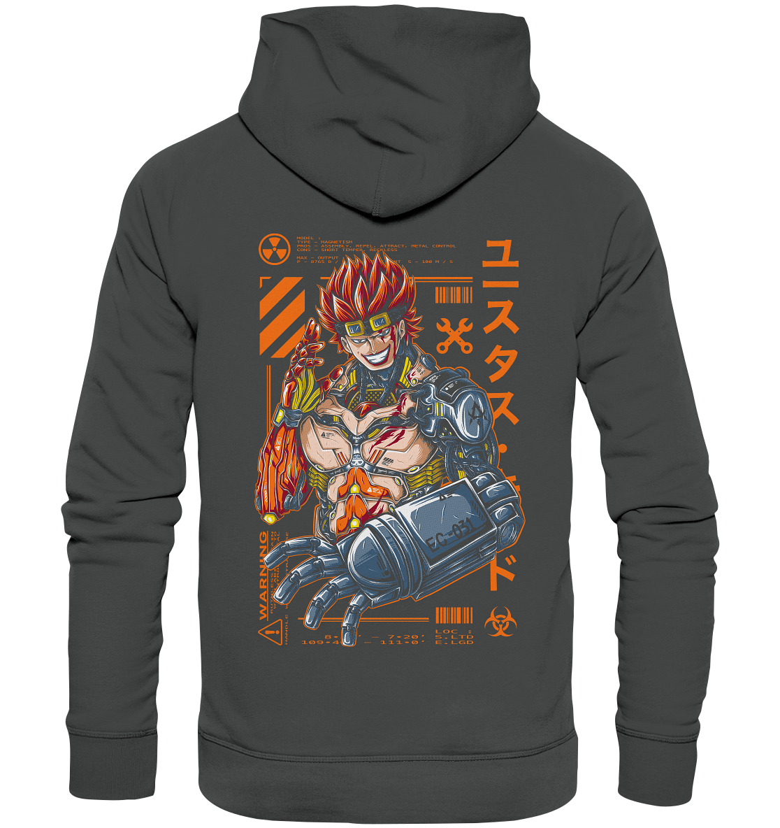 Eustass Kid - Organic Basic Hoodie