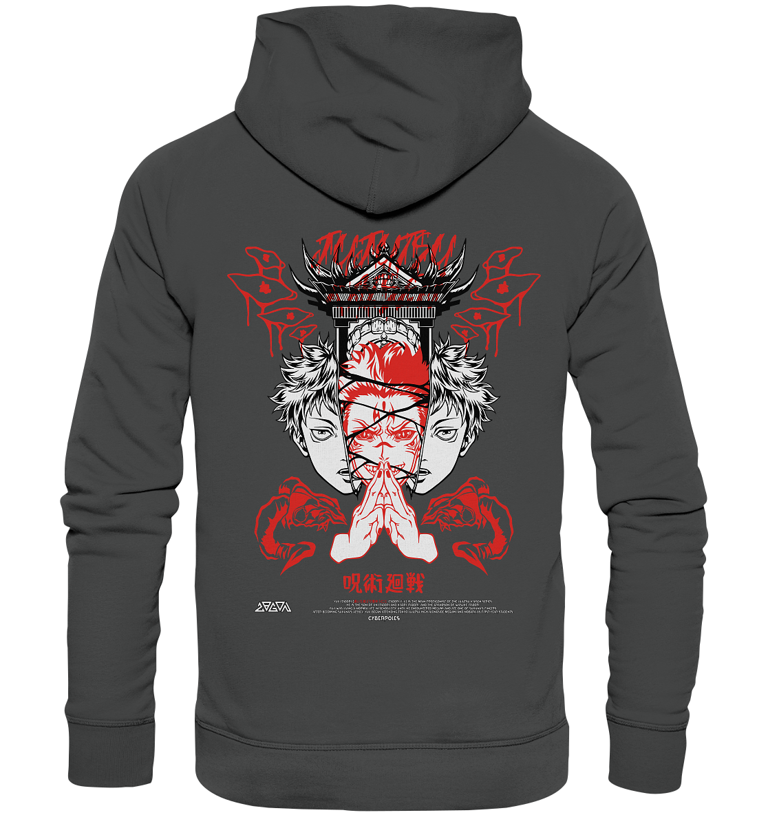 Yuji X Sukuna - Organic Basic Hoodie