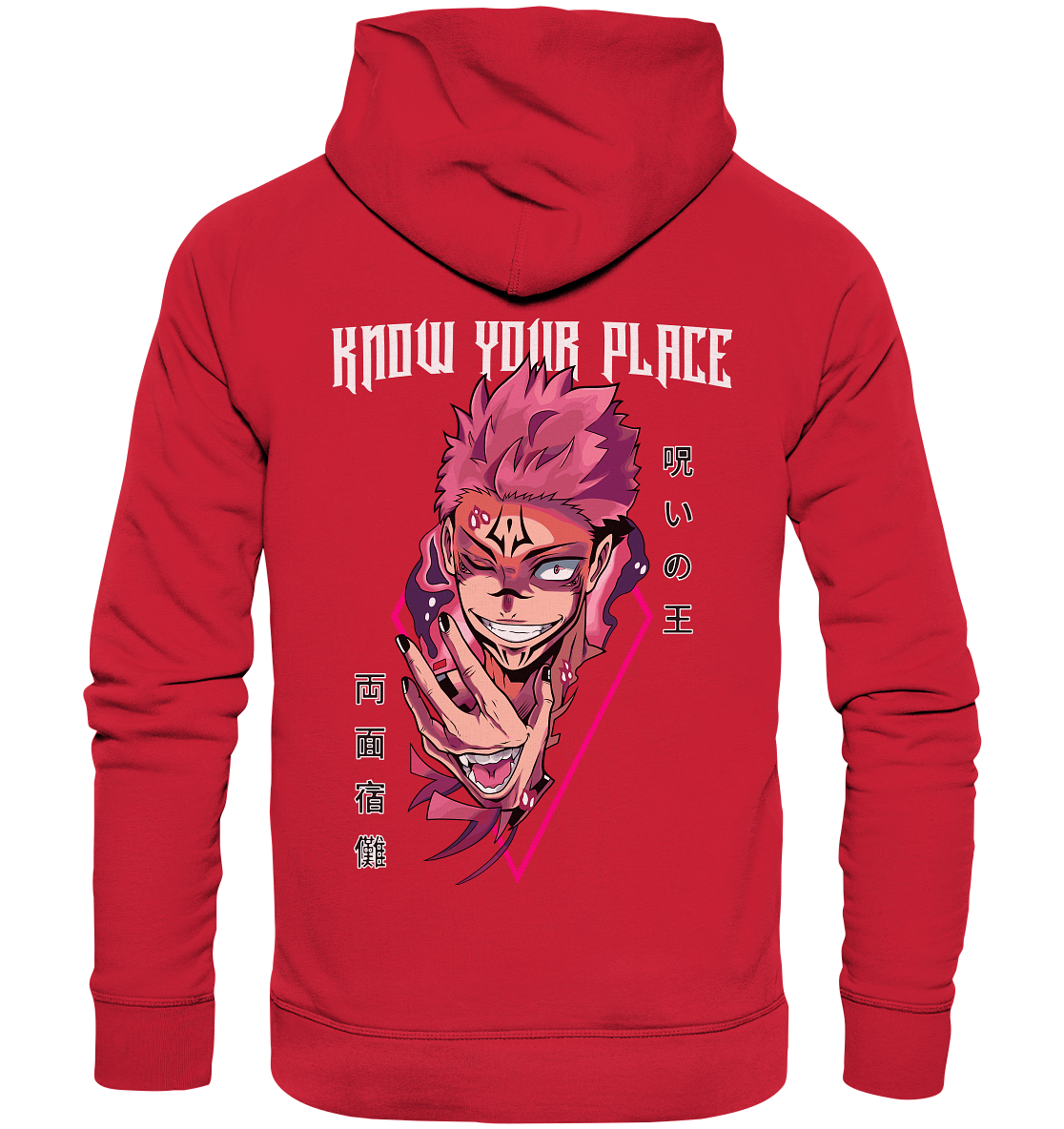 Sukuna X Know Your Place - Organic Basic Hoodie