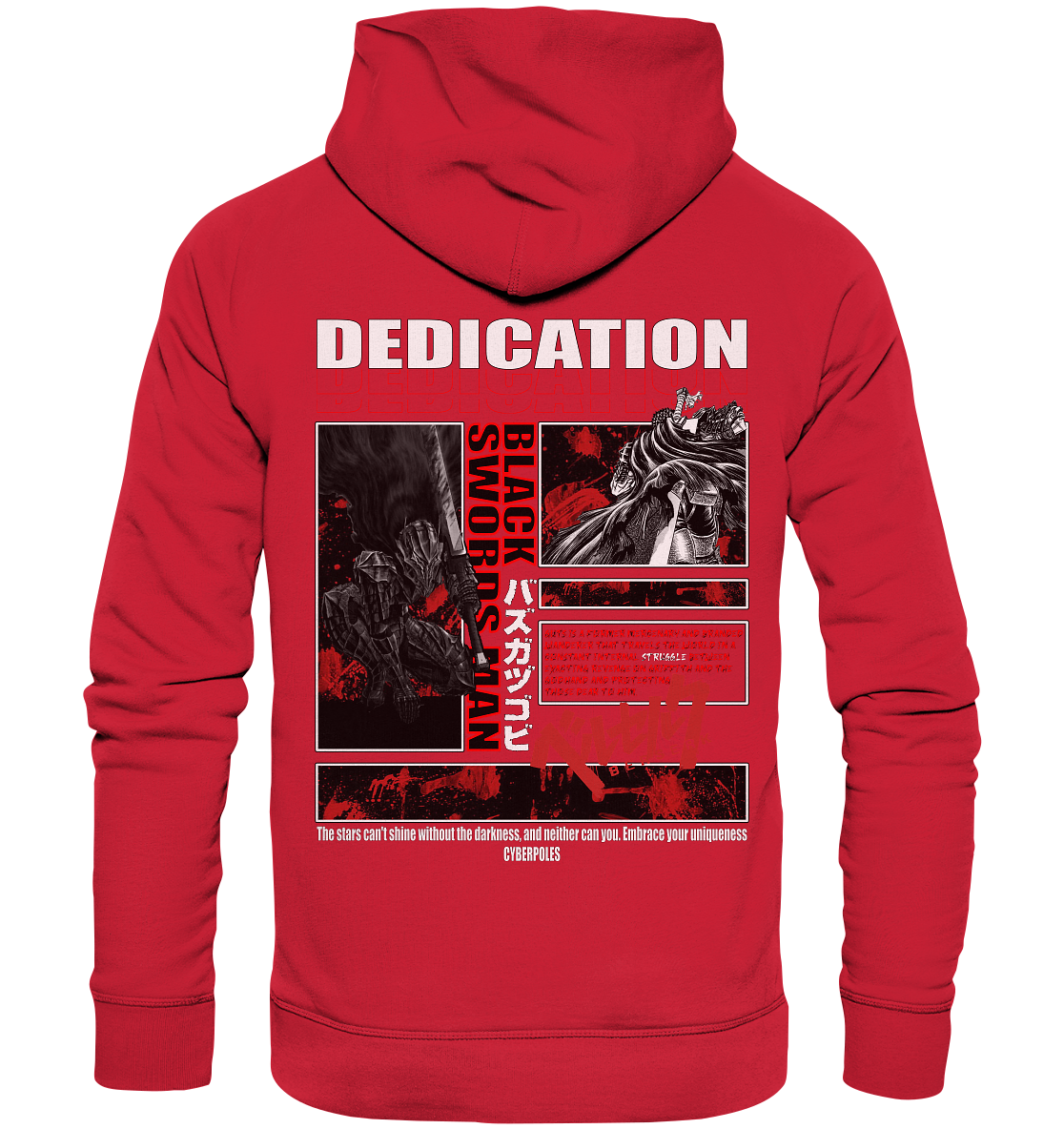 Guts X Dedication- Organic Basic Hoodie
