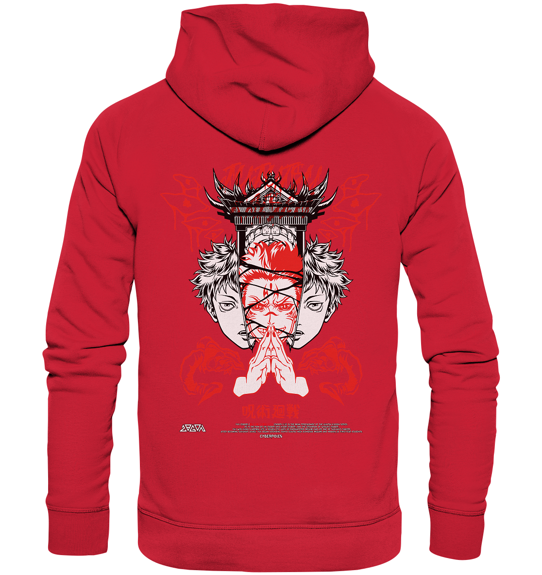 Yuji X Sukuna - Organic Basic Hoodie
