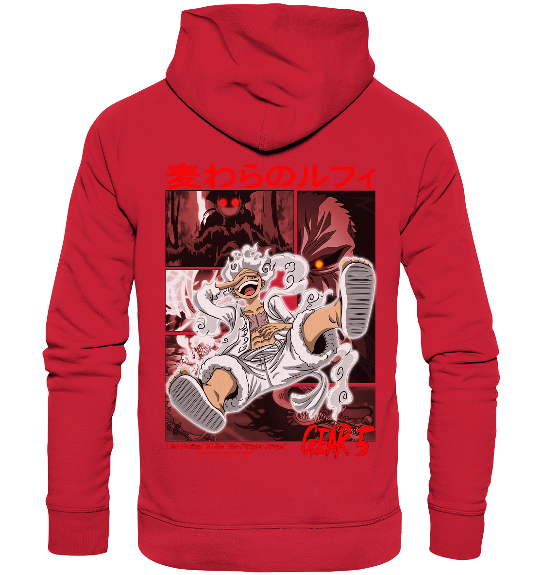 Luffy X Gear 5 - Organic Basic Hoodie