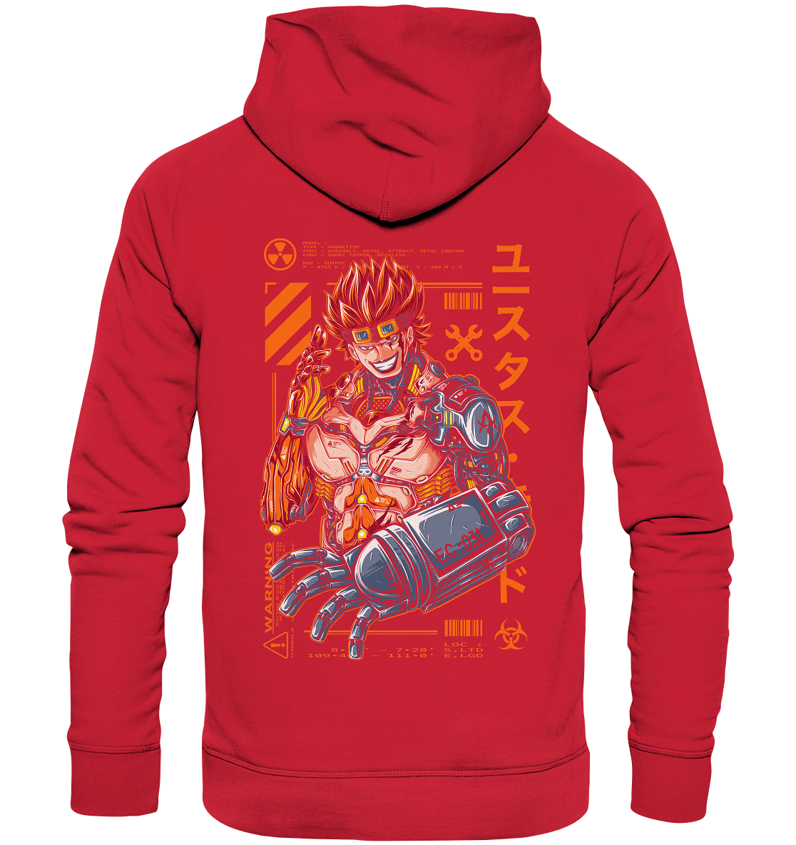 Eustass Kid - Organic Basic Hoodie
