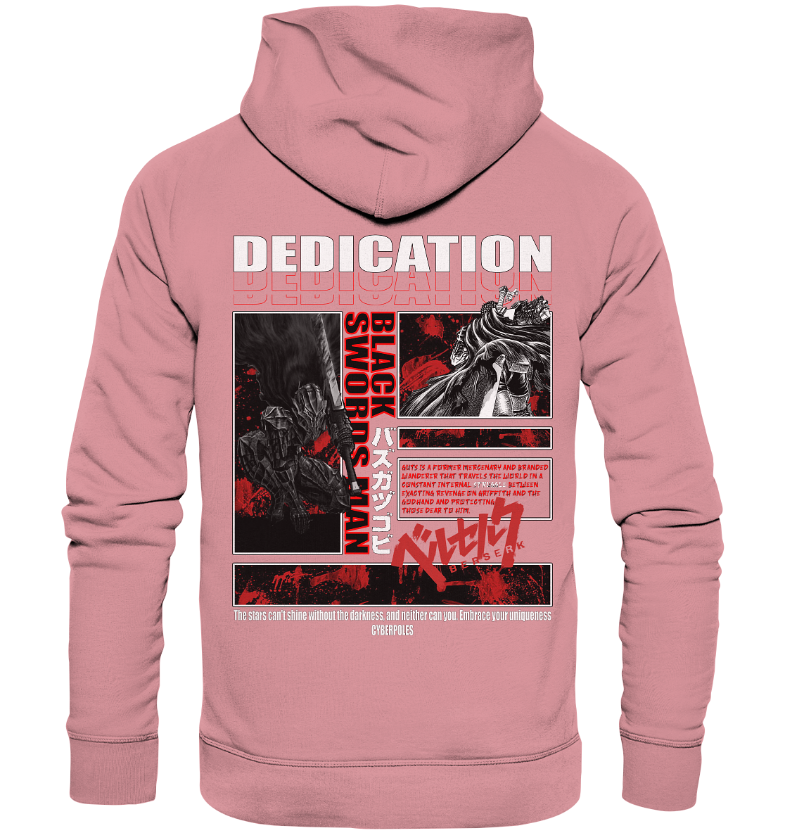 Guts X Dedication- Organic Basic Hoodie