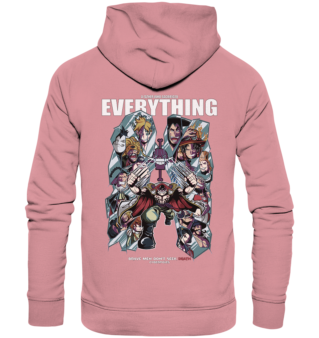 Whitebeard X Father of all - Organic Basic Hoodie