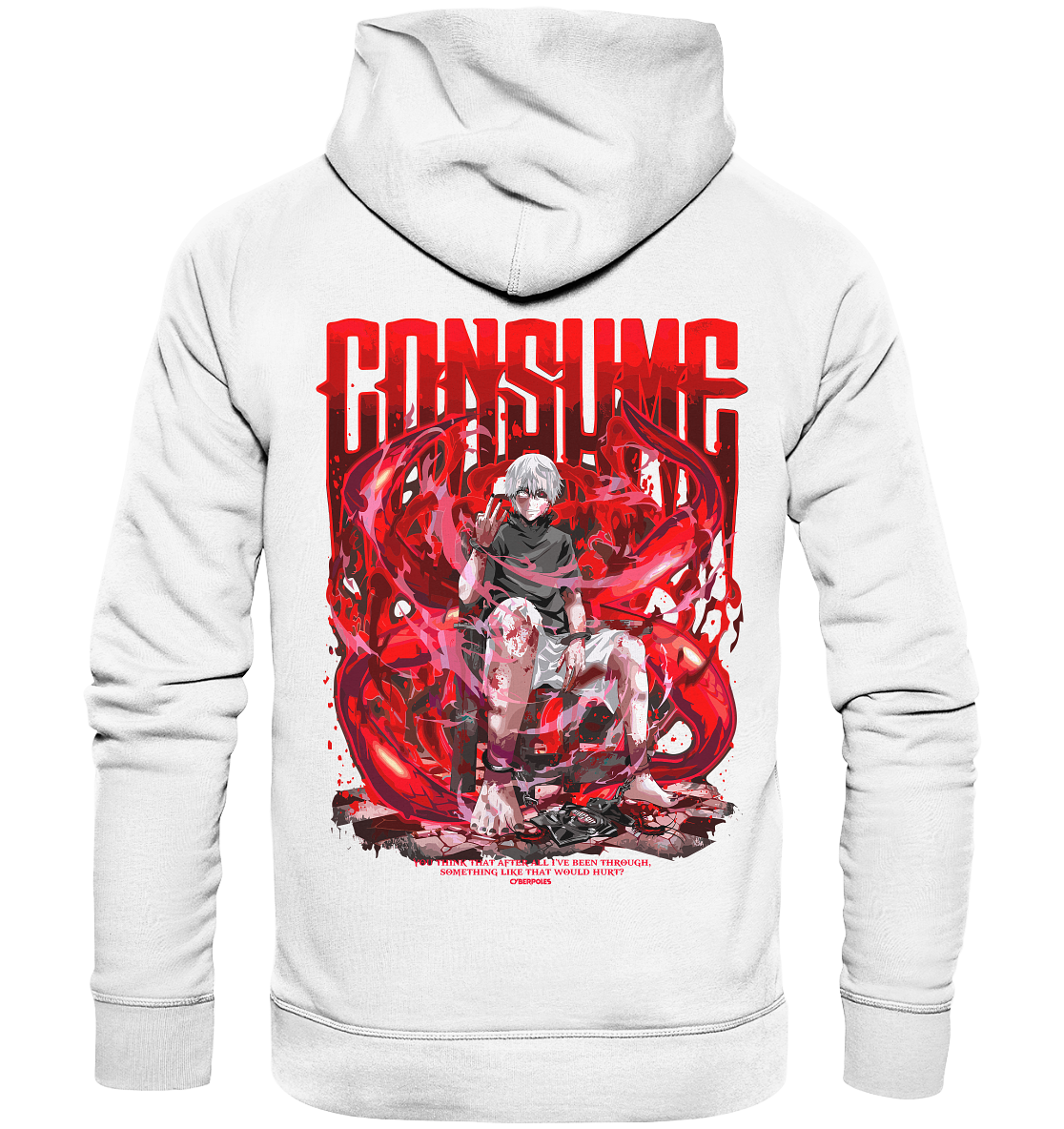 Kaneki X Consume - Organic Basic Hoodie