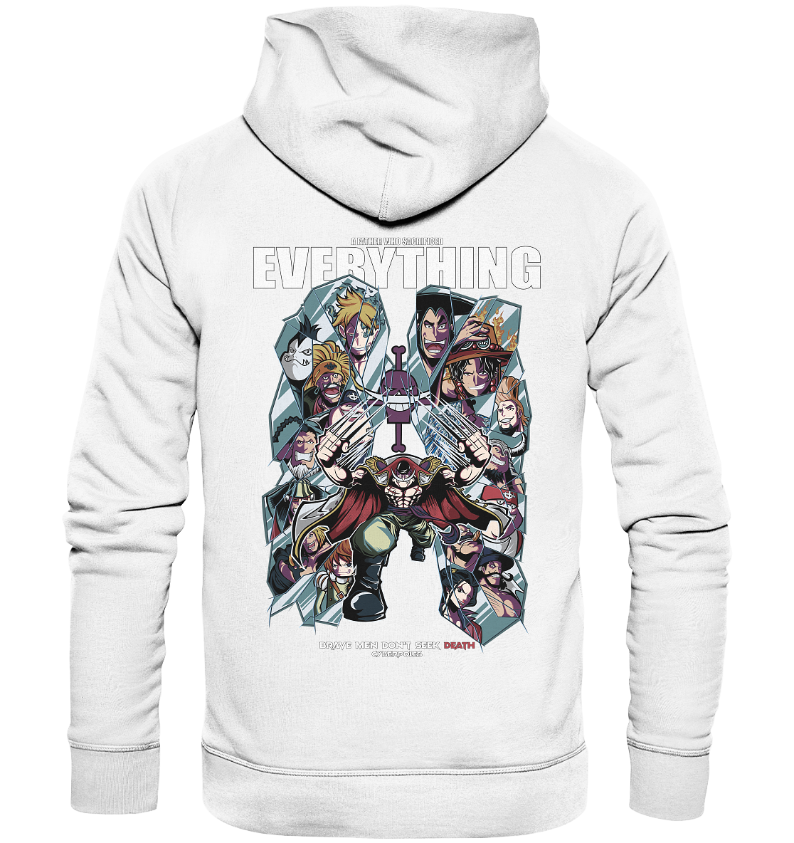 Whitebeard X Father of all - Organic Basic Hoodie