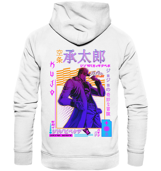 Kujo X Retrowave - Organic Basic Hoodie