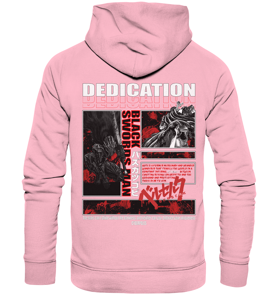 Guts X Dedication- Organic Basic Hoodie