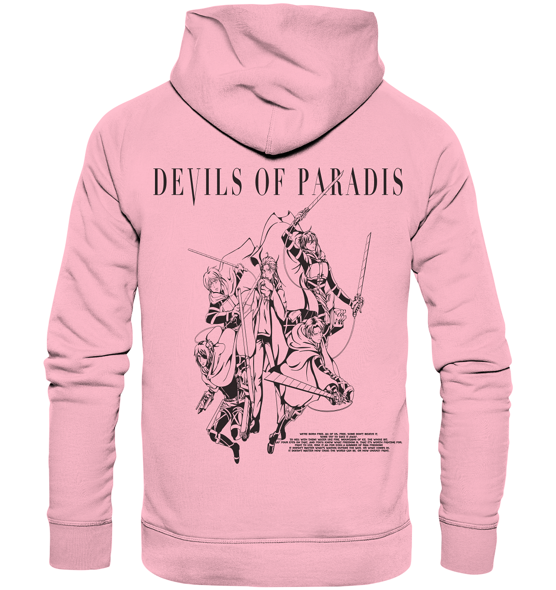 Devils of Paradis  - Organic Basic Hoodie