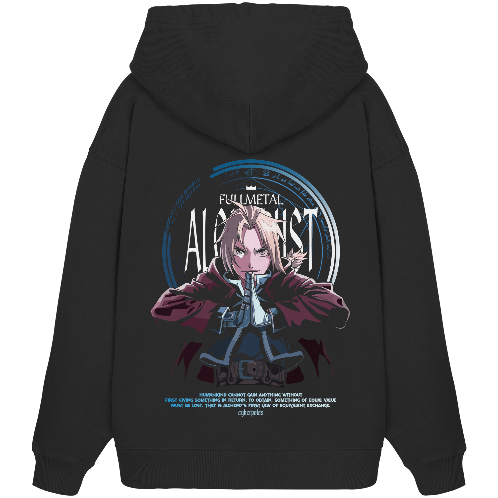 Full Metal Alchemist - Organic Oversize Hoodie