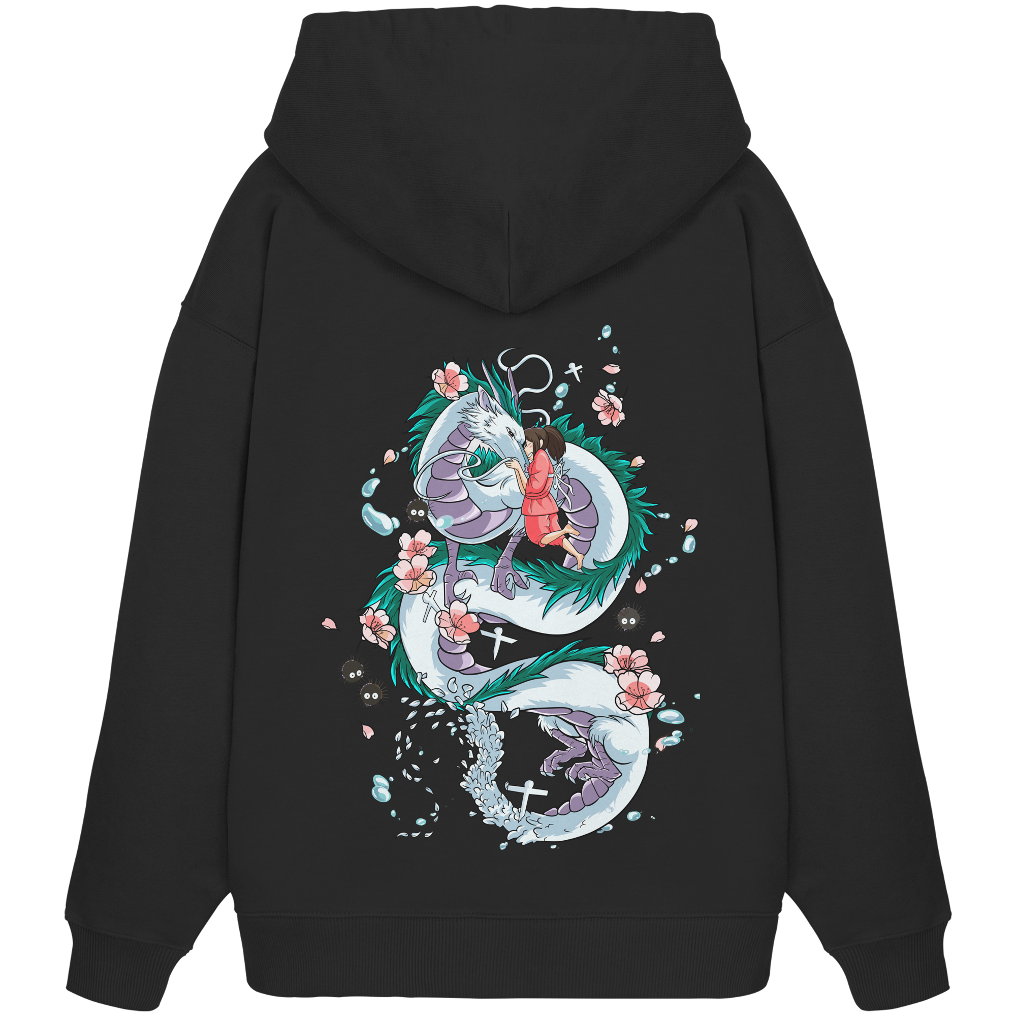 Ghibli X Cyberpoles - Organic Oversize Hoodie