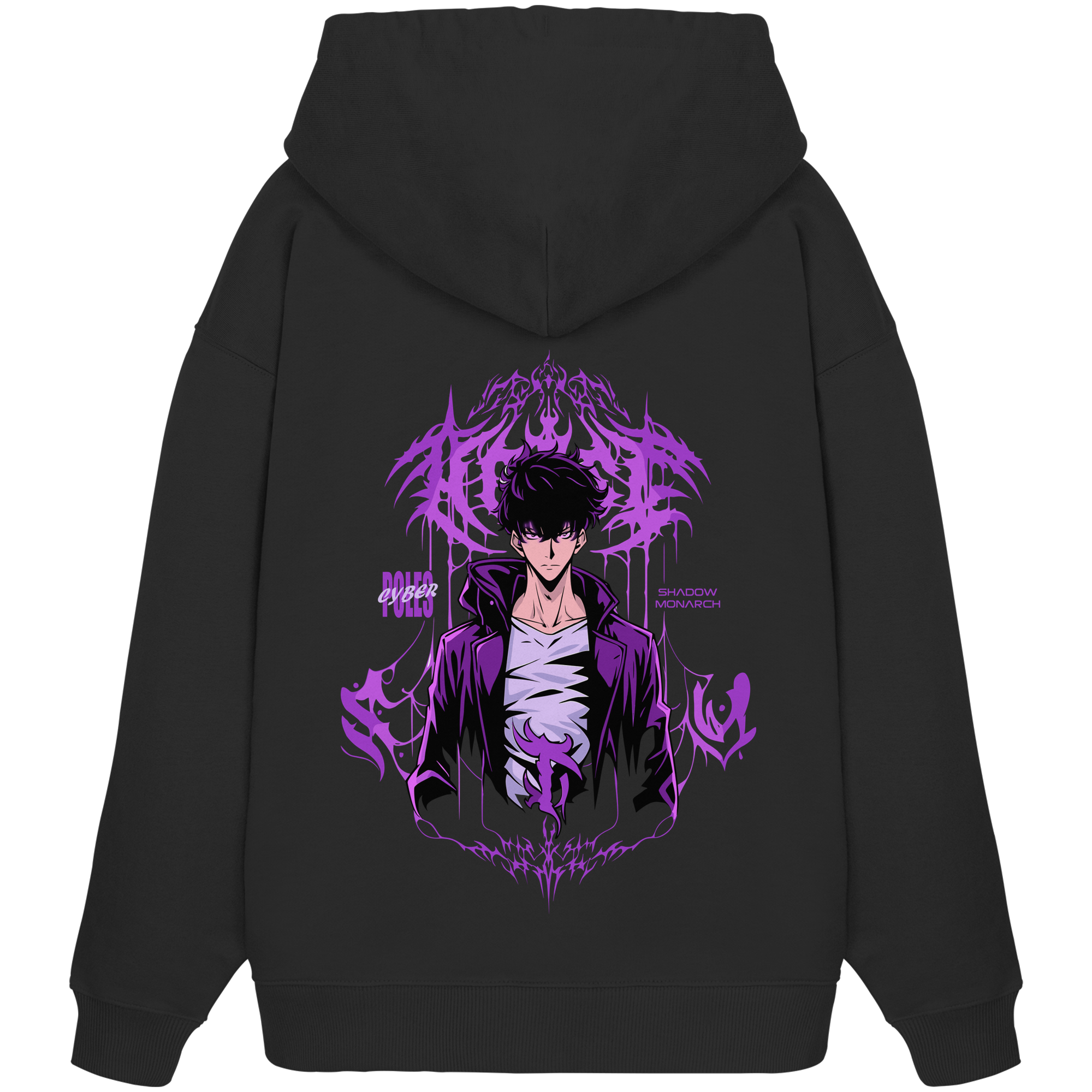 Sung Jin-woo X Shadow Monarch - Organic Oversize Hoodie