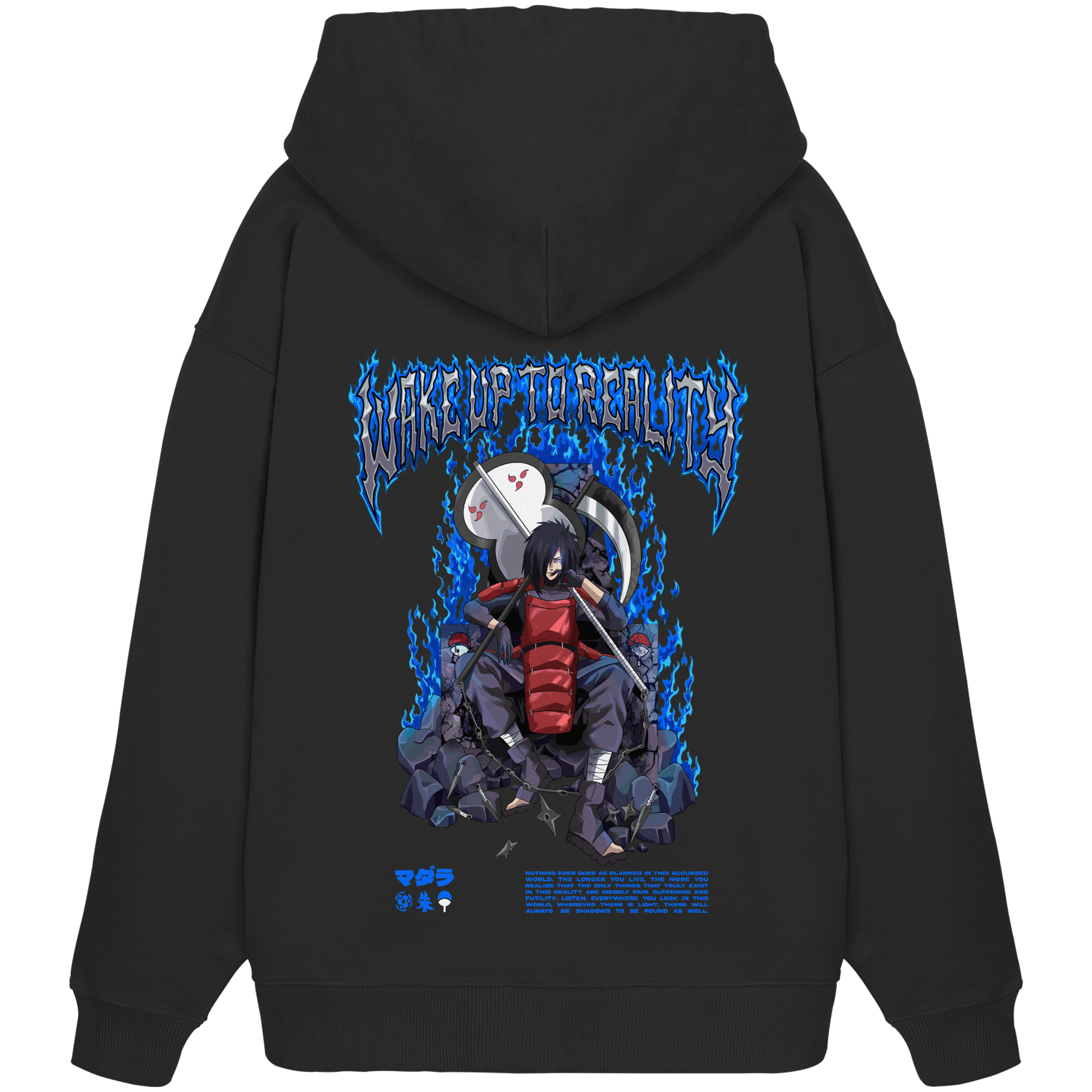 Madara X Throne - Organic Oversize Hoodie