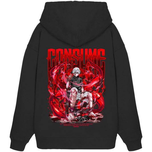 Kaneki X Consume - Organic Oversize Hoodie