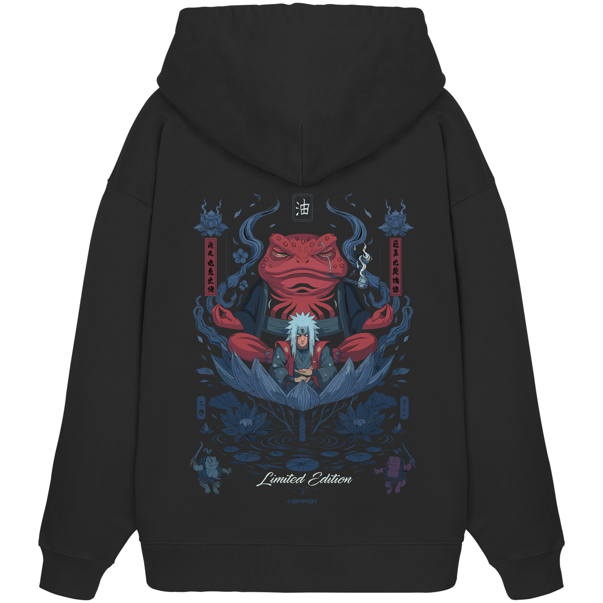 Jiraiya X Gamabunta - Organic Oversize Hoodie