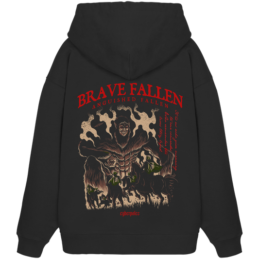 Titan X Brave Fallen - Organic Oversize Hoodie