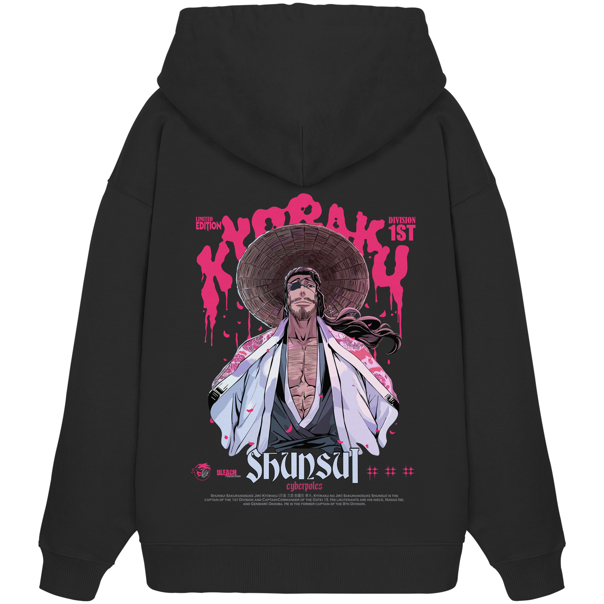 Shunsui X Bleach Collection - Organic Oversize Hoodie