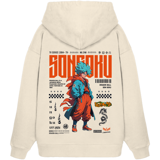 Goku X Sun Wukong - Organic Oversize Hoodie