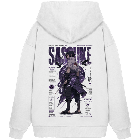 Sasuke X Naruto Collection V2 - Organic Oversize Hoodie