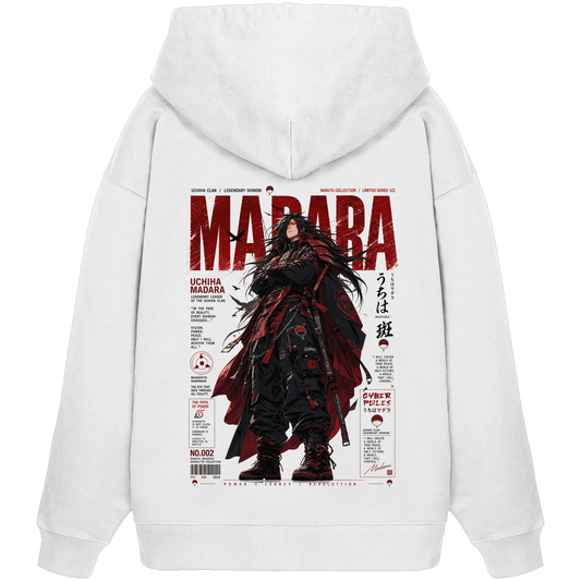 Madara X Naruto Collection V2 - Organic Oversize Hoodie
