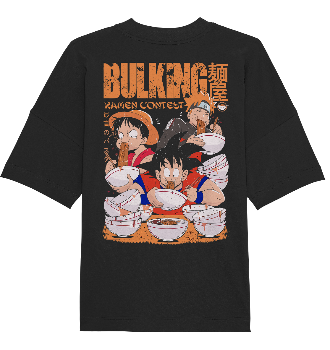 Ramen X Gym - Organic Oversize Shirt