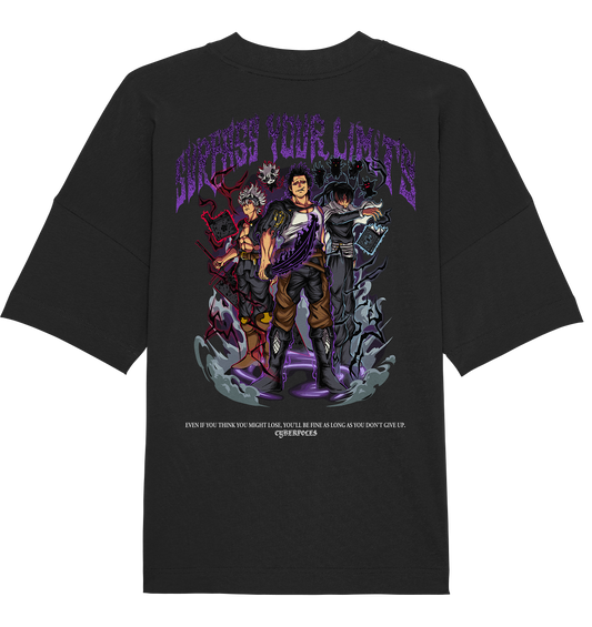Asta X Surpass Your Limits - Organic Oversize Shirt