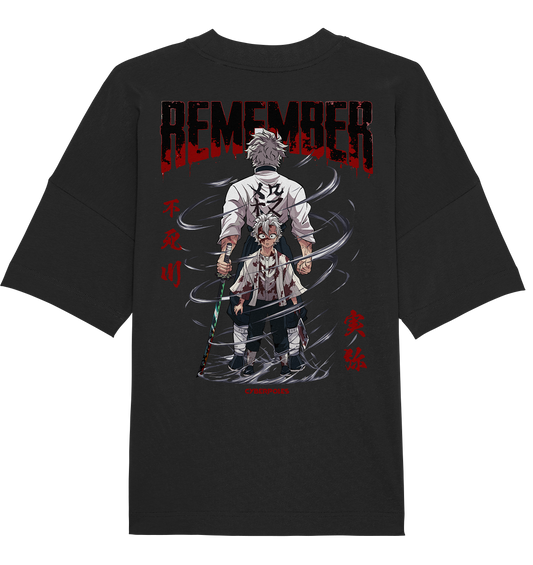 Sanemi X Remember - Organic Oversize Shirt