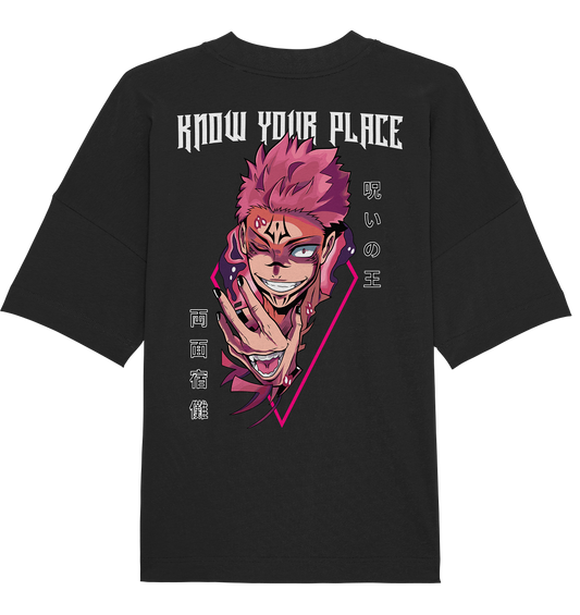 Sukuna X Know Your Place - Organic Oversize Shirt
