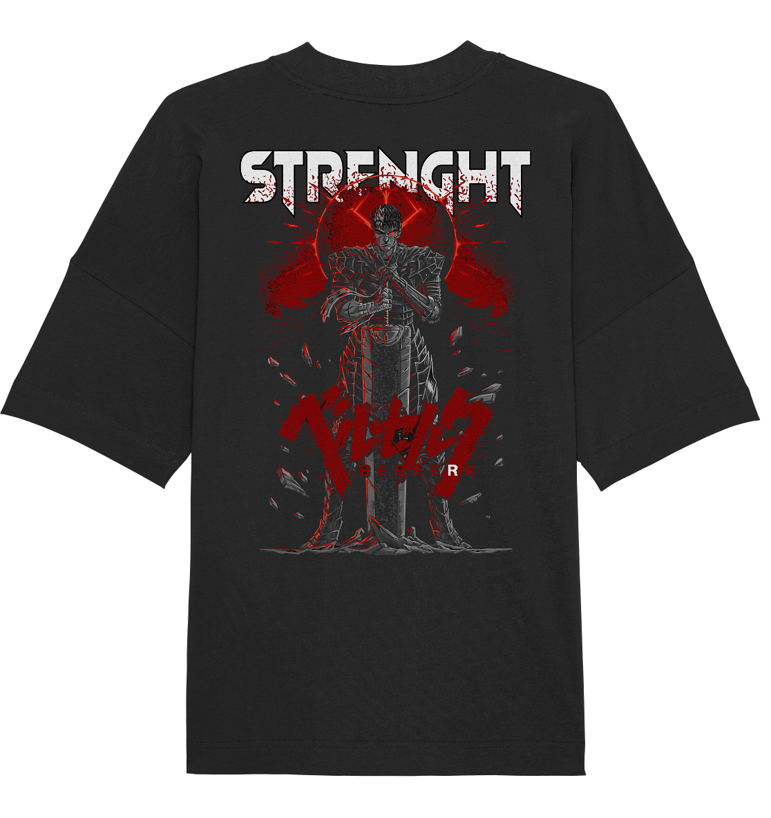 Guts X Strenght - Organic Oversize Shirt