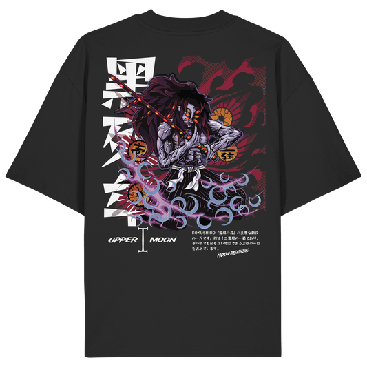 Kokushibo X Upper Moon - Organic Oversize Shirt