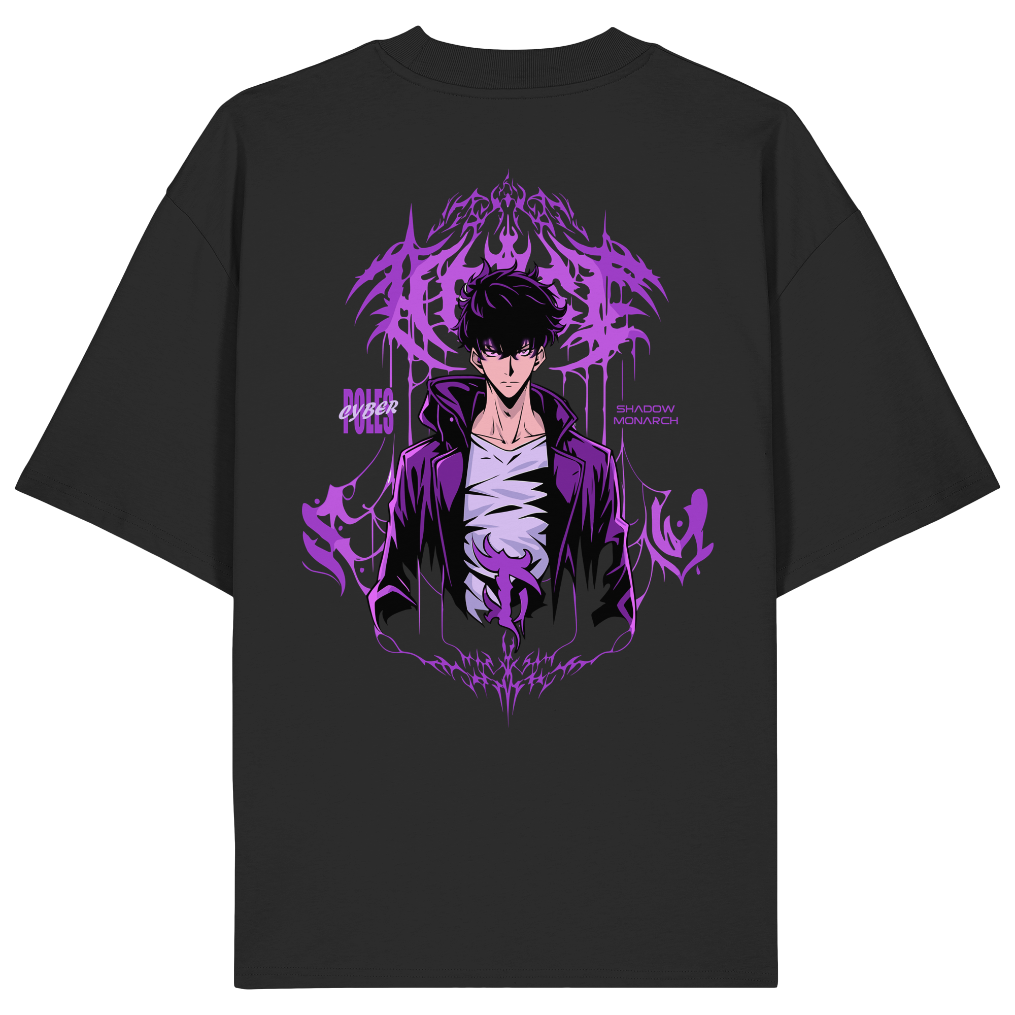 Sung Jin-woo X Shadow Monarch - Organic Oversize Shirt