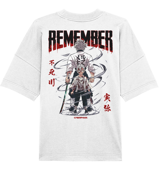 Sanemi X Remember - Organic Oversize Shirt