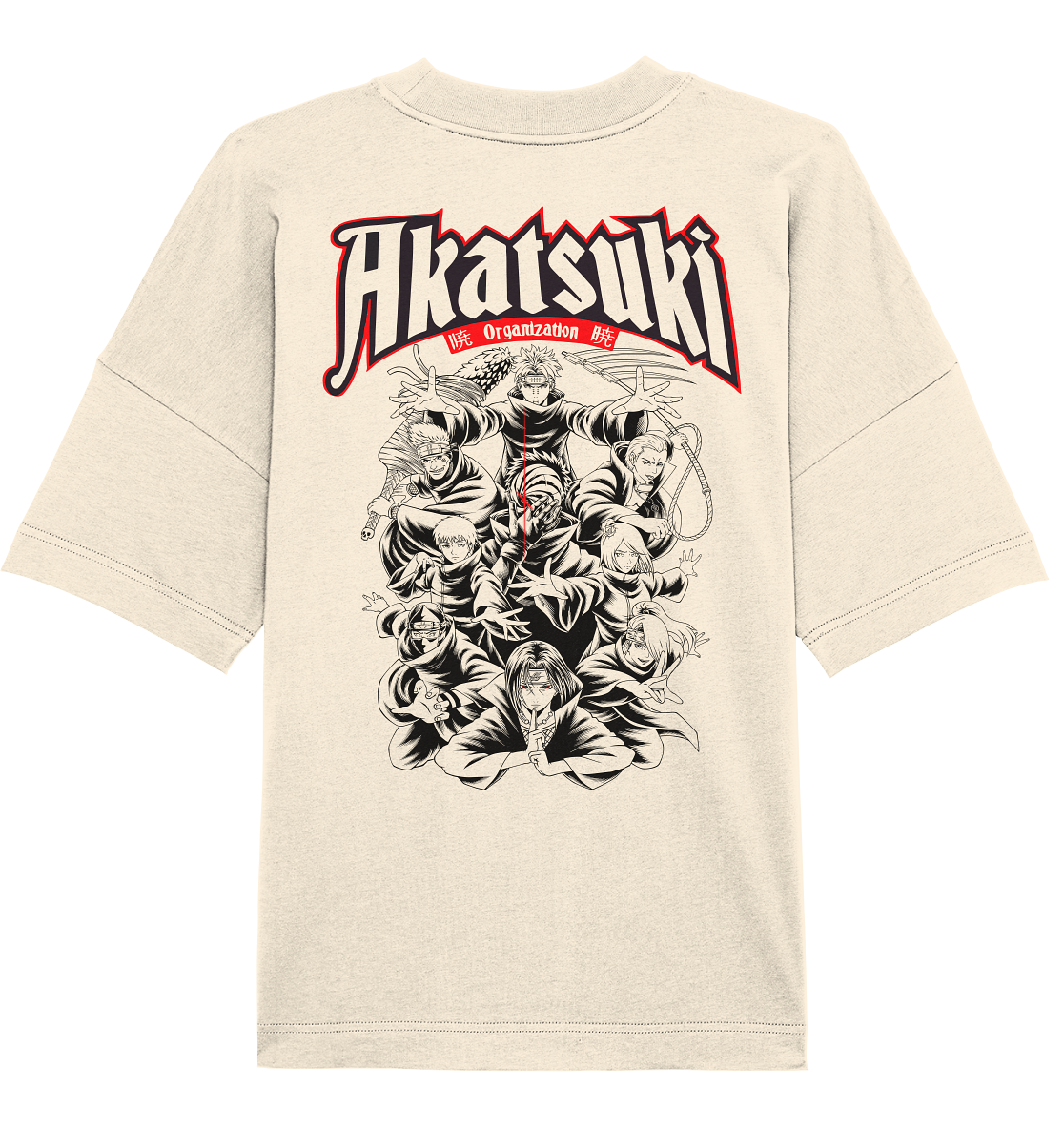 Akatsuki X Cyberpoles - Organic Oversize Shirt